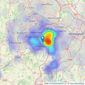 Ashley Would & Partners - Powered by eXp UK - Halesowen listings heatmap