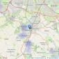 LY Property - Cheshire listings heatmap