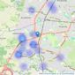 CLIFFORD SAUNT HOMES LTD - Altrincham listings heatmap