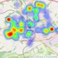 Herbert R Thomas - Bridgend listings heatmap