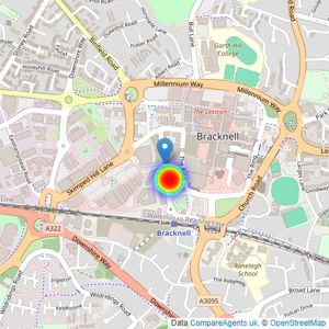 Vistry West London (Countryside) listings heatmap