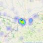 Rounthwaite & Woodhead - Malton listings heatmap