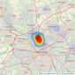 S&S Property Group - Manchester listings heatmap