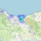 Red Deer Country - Williton listings heatmap