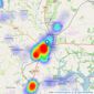 John Francis - Haverfordwest listings heatmap