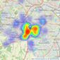 Scriven & Co - Quinton listings heatmap