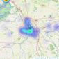 Hunters - Carlisle listings heatmap