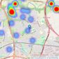 Amr Sales and Lettings Ltd - Bamber Bridge listings heatmap