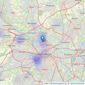 Greenco - Salford listings heatmap