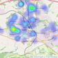 Gareth L. Edwards - Bridgend listings heatmap
