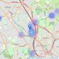 Bumblebee - London listings heatmap