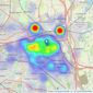 Shipways - Castle Bromwich listings heatmap