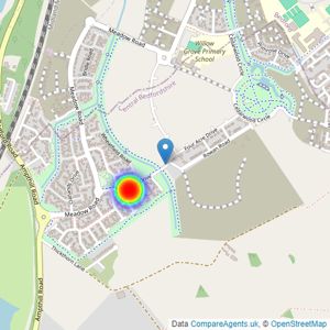 Tilia Homes Eastern listings heatmap