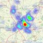 Blundells - Doncaster listings heatmap