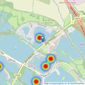 Watermark - South Cerney listings heatmap