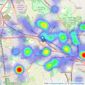 Your Move - Longton listings heatmap