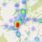 V G Estate Agent - Ripponden listings heatmap