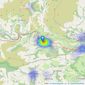 Bowen - Llangollen listings heatmap