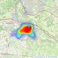 Page & Wells - Maidstone listings heatmap