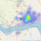 Rezee - Hull listings heatmap