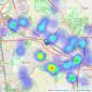 Butters John Bee - Longton listings heatmap