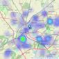 Whitegates - Doncaster listings heatmap
