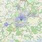 Fine & Country - Tunbridge Wells listings heatmap