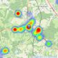 Rush Witt & Wilson - Battle listings heatmap