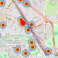 Property Sisters - London listings heatmap