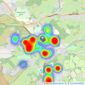 Vickery - West End, Woking listings heatmap