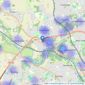 Martin & Co - Leeds Horsforth listings heatmap