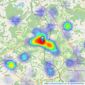 Campbell's - Battle listings heatmap