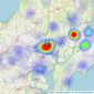 Philip Martin - Truro listings heatmap
