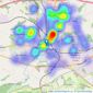 Peter Alan - Bridgend listings heatmap