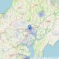 Savills - Truro listings heatmap