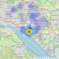 Lets Sell Southampton - Woolston listings heatmap