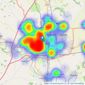 Carver Residential - Darlington listings heatmap