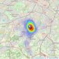 Watson Homes - Cheam Village listings heatmap