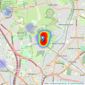 Aaron Shohet Property - Covering Mill Hill listings heatmap