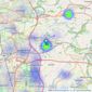 Forbes Estates - Clayton-le-Woods listings heatmap