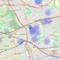 Wentworth Estates - London listings heatmap
