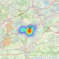 Stirling Ackroyd - Woking listings heatmap