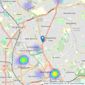 Granger & Oaks - Nottingham listings heatmap