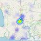 Blackbear Property - Swansea listings heatmap
