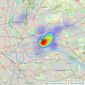 Tom Ashwood Real Estate - Barking listings heatmap