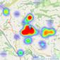 Venture Properties - Crook listings heatmap