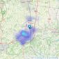 Moore & Partners - Crawley listings heatmap