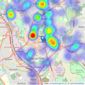 Butters John Bee - Hanley listings heatmap
