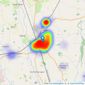 Northallerton Estate Agency - Northallerton listings heatmap