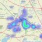 Picklescott Homes - Rugby listings heatmap